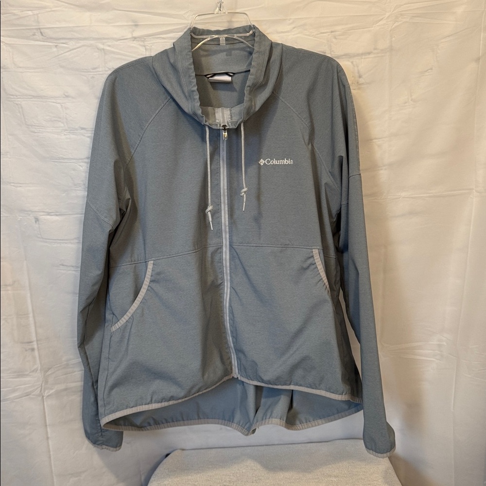 Columbia Lightweight Women’s XL Blue and Gray Jacket
